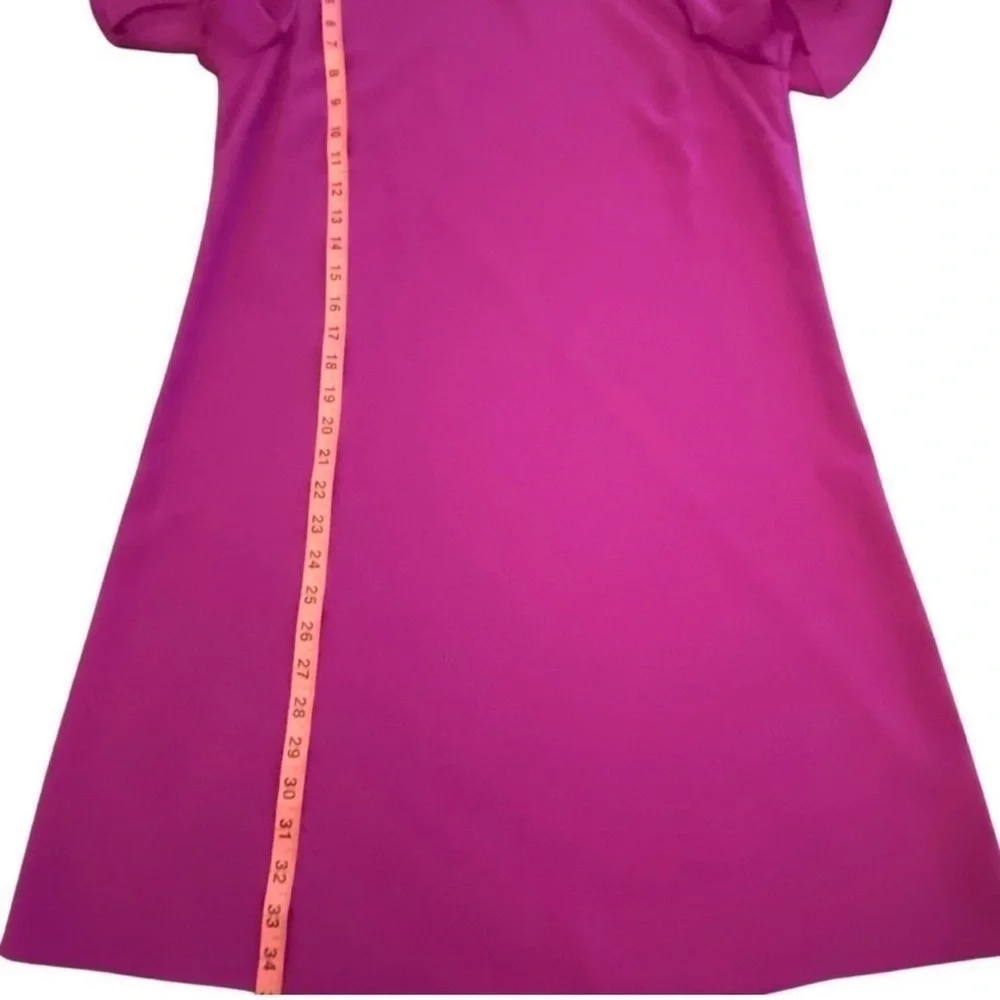 Gianni Bini Magenta Cold Shoulder Knee Length Dress Size Small